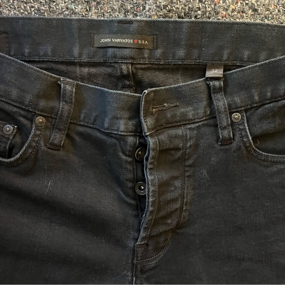 John Varvatos Wight skinny jeans black 32 - Picture 10 of 11